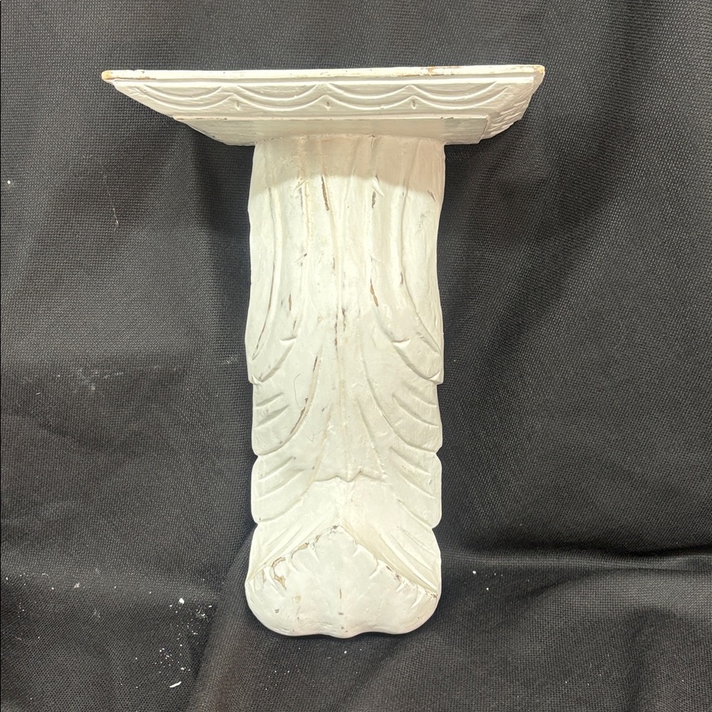 Large White Decorative wall shelf